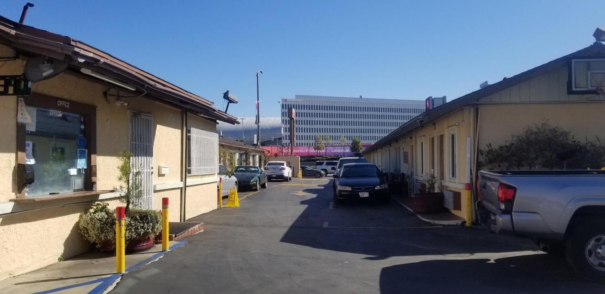 Hollywood Park Motel 英格尔伍德 外观 照片